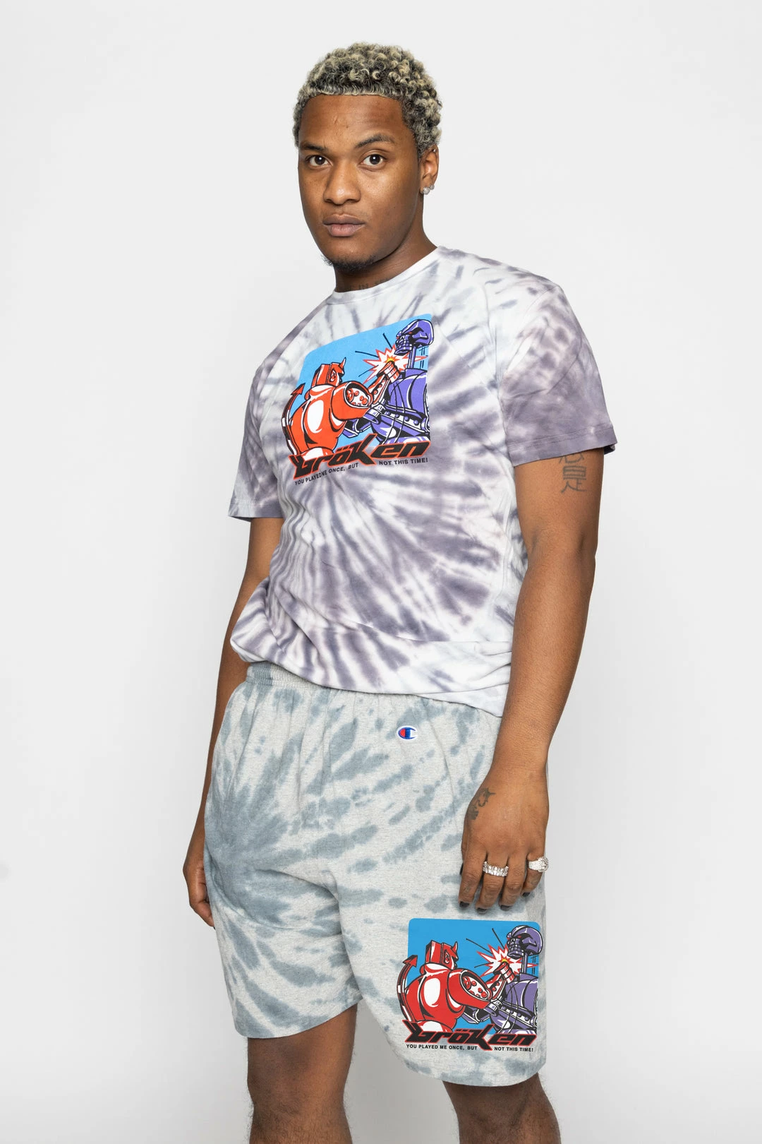 CASH Knock Out Tie Dye Tee Shirts 6 CASH Knock Out Tie Dye Tee Shirts