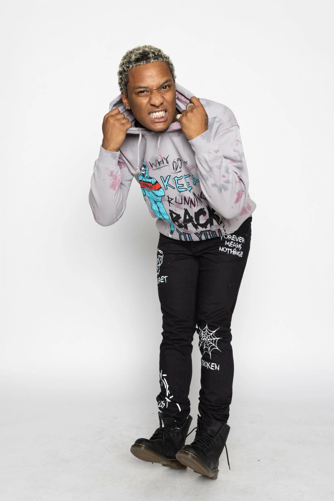 CASH Back To You Tie Dye Hoodie 7 CASH Back To You Tie Dye Hoodie