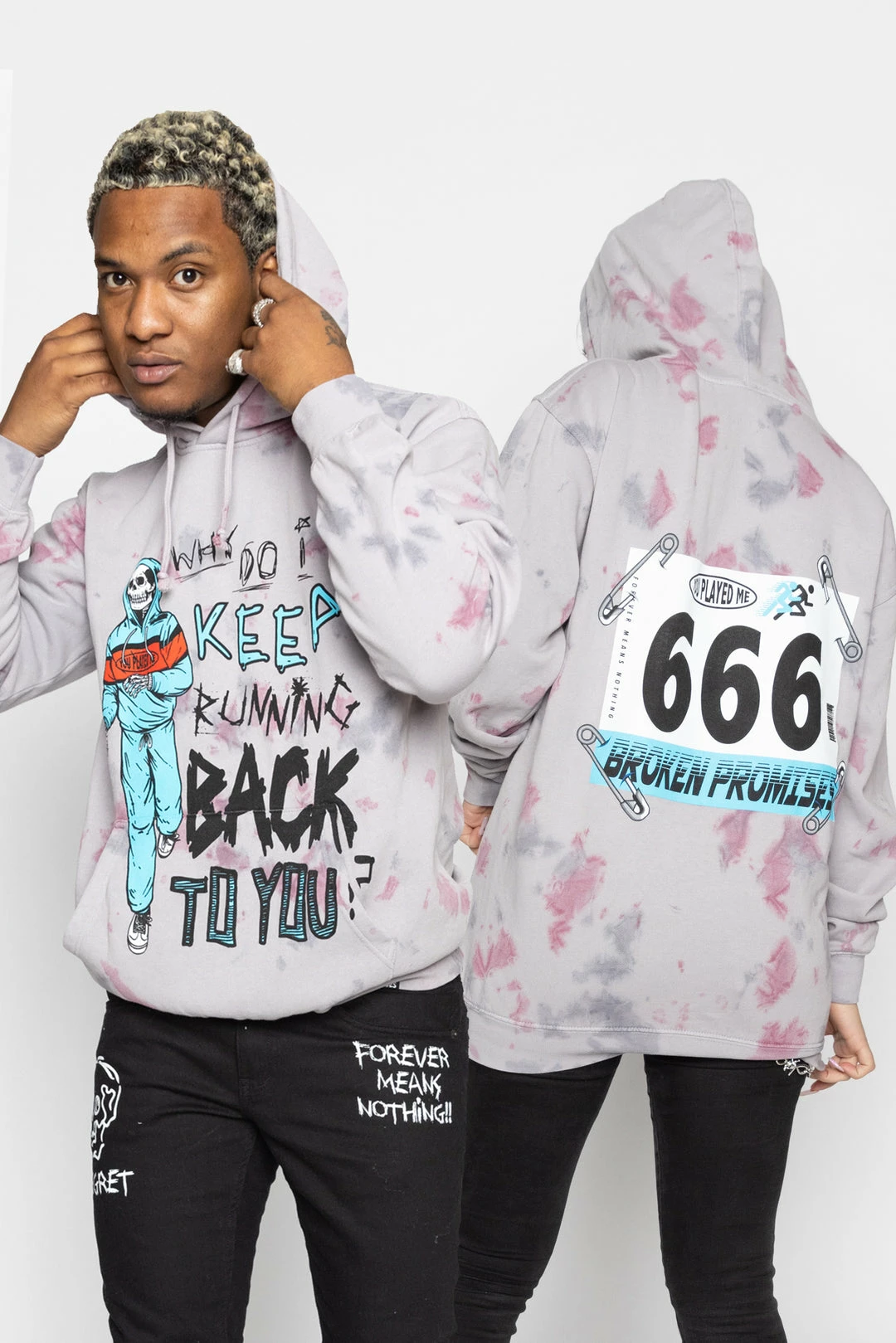 CASH Back To You Tie Dye Hoodie 3 CASH Back To You Tie Dye Hoodie