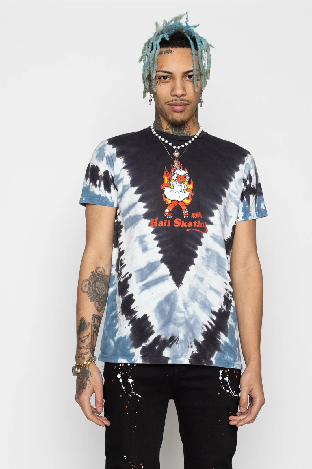 CASH Hail Skatin' Tie Dye Tee Shirts 3 CASH Hail Skatin' Tie Dye Tee Shirts