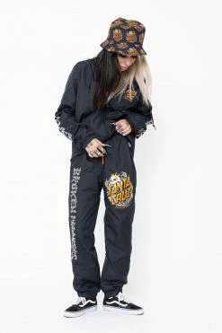 BROKEN PROMISES BP X SC Boneyard Windbreaker PANT Black