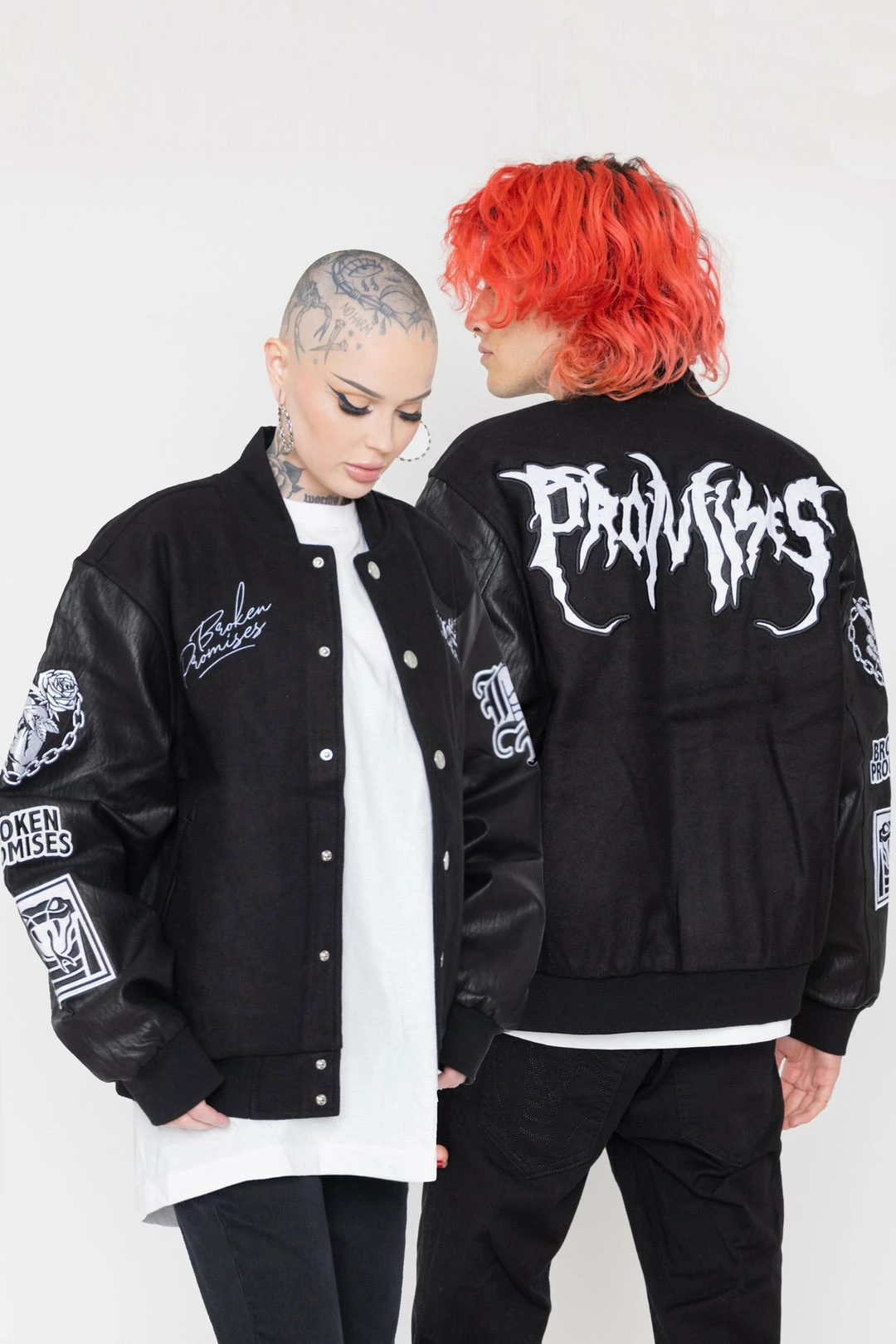 CASH Graveyard Varsity Jacket Black 3 CASH Graveyard Varsity Jacket Black