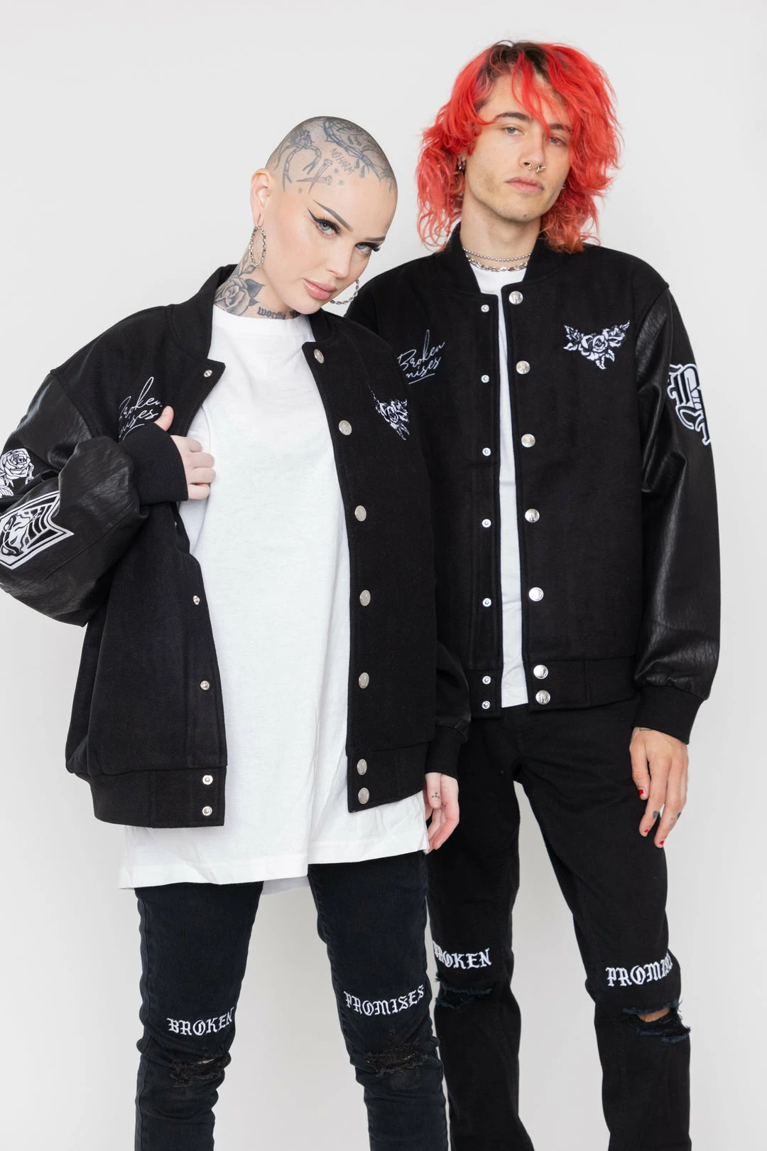 CASH Graveyard Varsity Jacket Black 10 CASH Graveyard Varsity Jacket Black