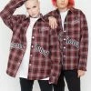 BROKEN PROMISES Emotional Quilted Flannel Jacket