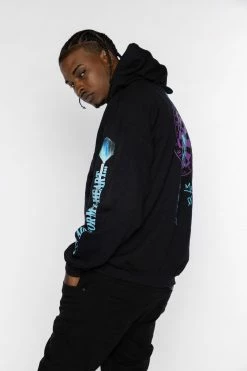 BROKEN PROMISES Hoodies Shoot Your Shot Hoodie Black