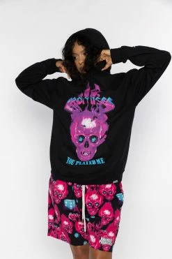 BROKEN PROMISES Hoodies Shoot Your Shot Hoodie Black