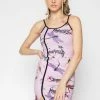 BROKEN PROMISES Womens Dragonflies Tank Dress