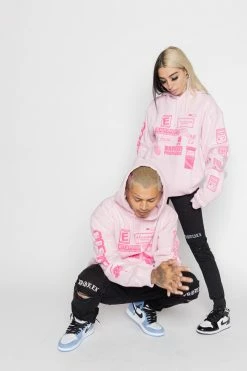 BROKEN PROMISES Don't Play Games Hoodie Pink Hoodies 21 BROKEN PROMISES Don't Play Games Hoodie Pink Hoodies