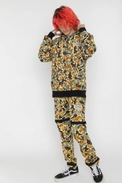 BROKEN PROMISES Reaper Camo Tied Down Pants