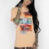 BROKEN PROMISES City Of Angels "Peach" S/S Tee 1 BROKEN PROMISES City Of Angels "Peach" S/S Tee