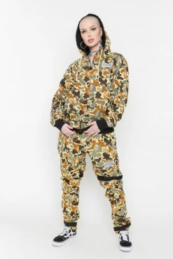 BROKEN PROMISES Reaper Camo Tied Down Pants