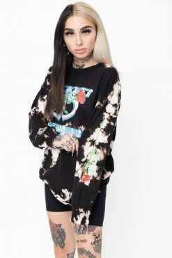 CASH Handcuff Bleach Dye L/S