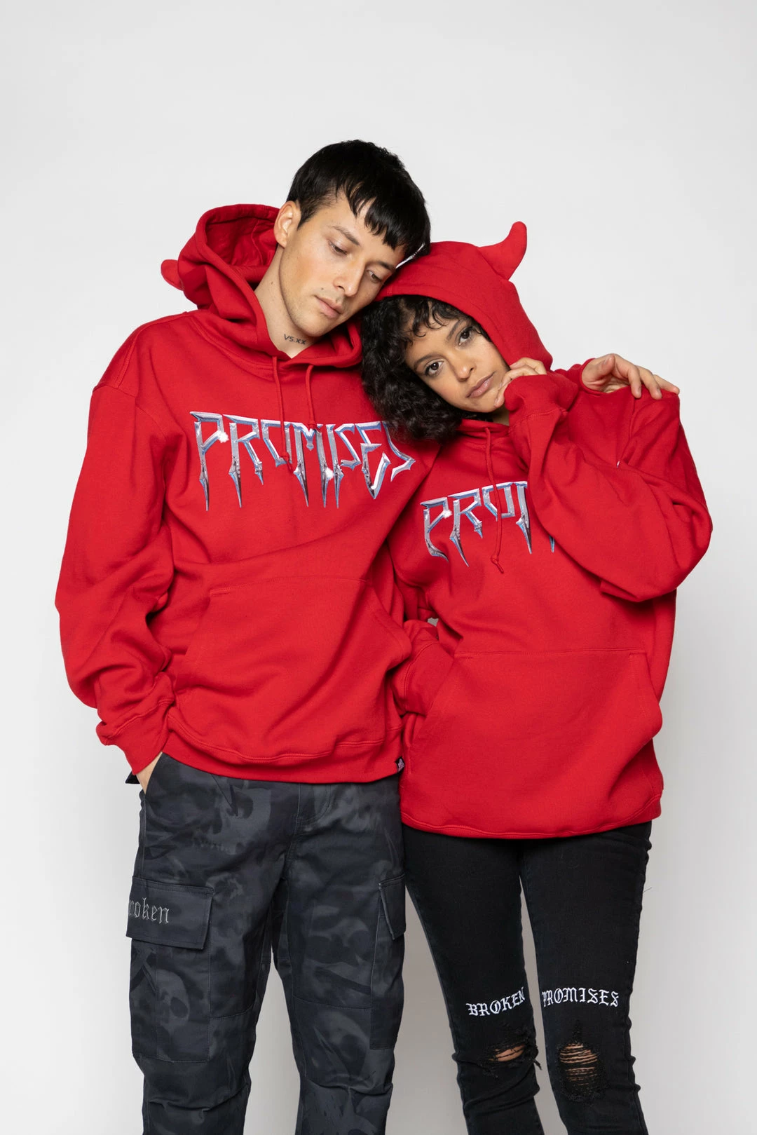 BROKEN PROMISES Headbang Horn Hoodie Red Horn Hoodies 18 BROKEN PROMISES Headbang Horn Hoodie Red Horn Hoodies