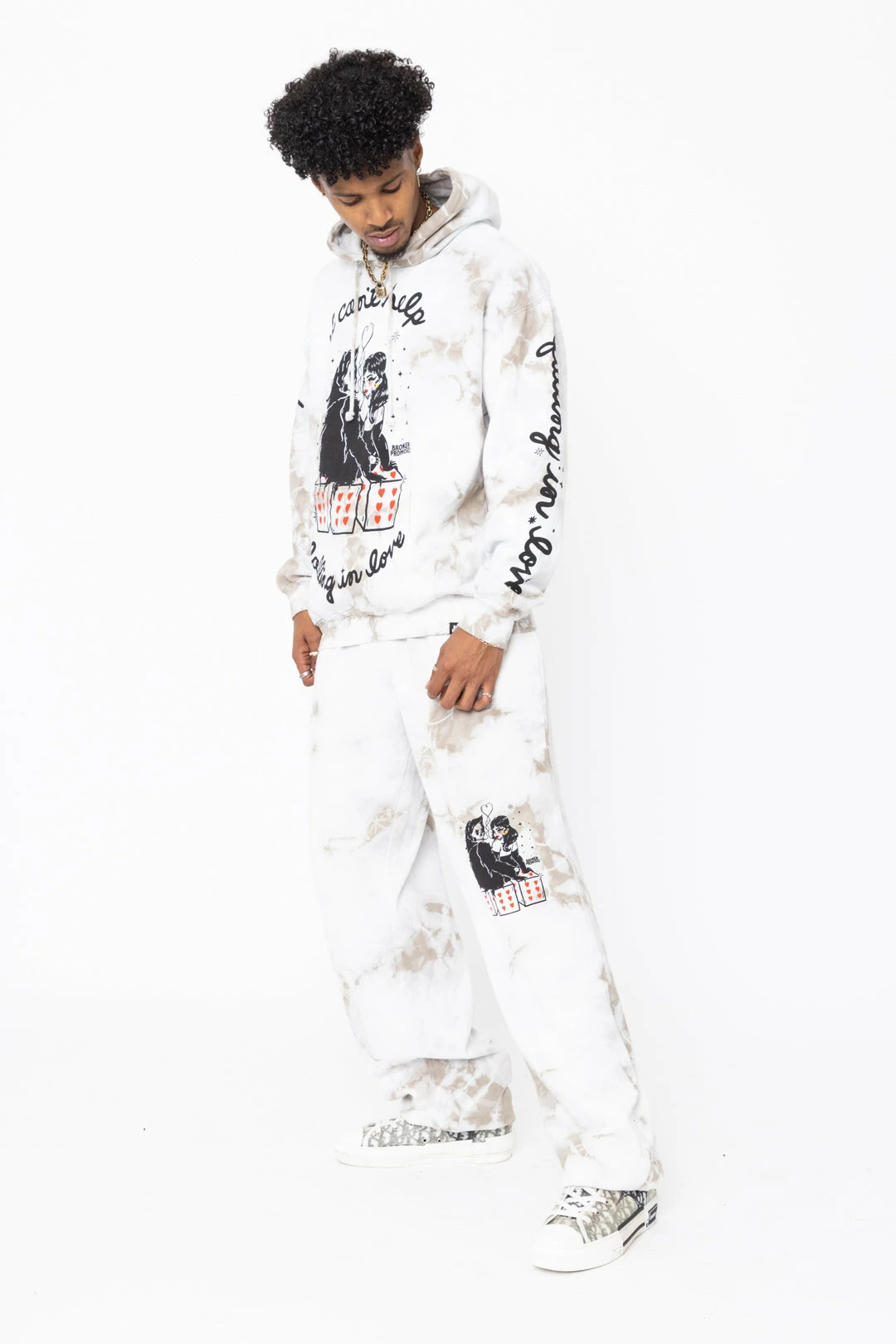 CASH Bottoms Love You So Tie Dye Sweatpants 9 CASH Bottoms Love You So Tie Dye Sweatpants