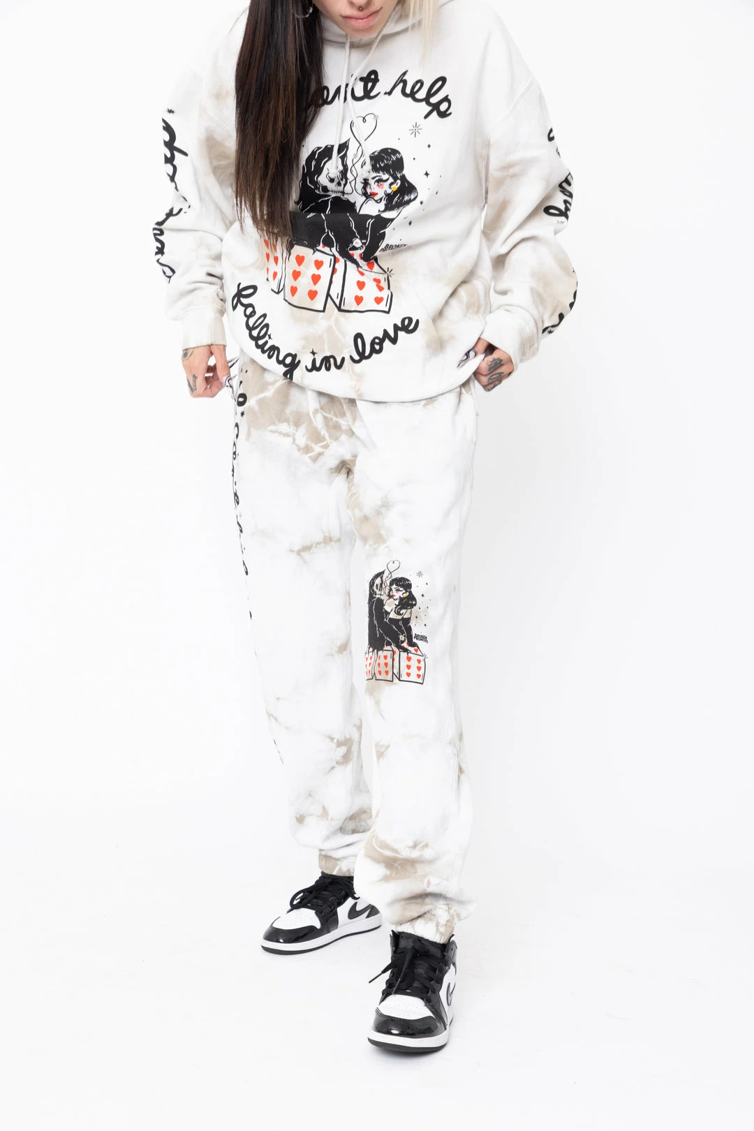 CASH Bottoms Love You So Tie Dye Sweatpants 6 CASH Bottoms Love You So Tie Dye Sweatpants