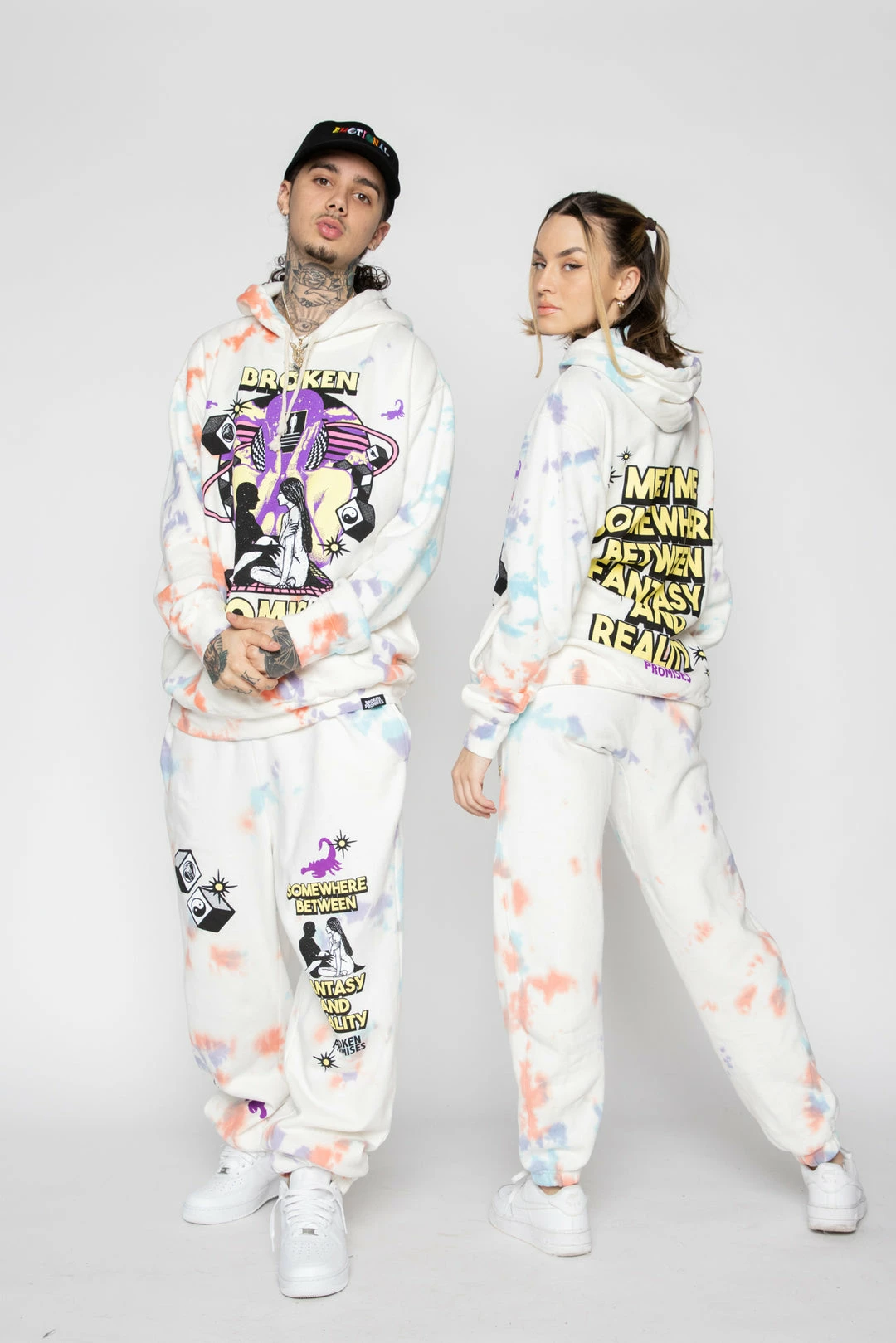 BROKEN PROMISES Fantasy & Reality Hoodie 10 BROKEN PROMISES Fantasy & Reality Hoodie