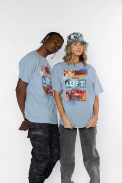 BROKEN PROMISES City Of Angels "Blue" S/S Tee 12 BROKEN PROMISES City Of Angels