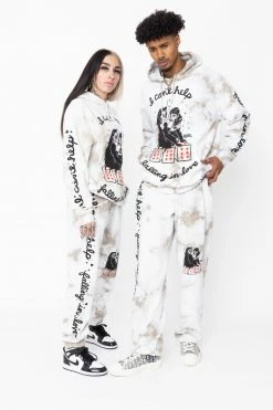 CASH Bottoms Love You So Tie Dye Sweatpants 12 CASH Bottoms Love You So Tie Dye Sweatpants