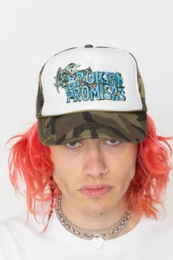 BROKEN PROMISES Timeless Camo Hat Headwear 13 BROKEN PROMISES Timeless Camo Hat Headwear