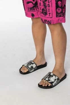 BROKEN PROMISES Arcade Mode Slides Black