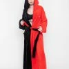 BROKEN PROMISES Red/Black Split Devil Horn Robe 2 BROKEN PROMISES Red/Black Split Devil Horn Robe