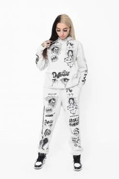 BROKEN PROMISES Bye My Love Sweatpants Grey 11 BROKEN PROMISES Bye My Love Sweatpants Grey