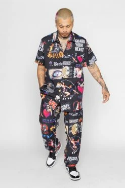 BROKEN PROMISES Bottoms Guilty Pleasure Skate Pant Black 31 BROKEN PROMISES Bottoms Guilty Pleasure Skate Pant Black