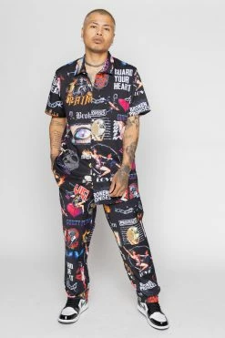 BROKEN PROMISES Bottoms Guilty Pleasure Skate Pant Black 30 BROKEN PROMISES Bottoms Guilty Pleasure Skate Pant Black