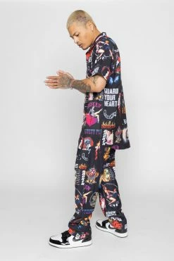 BROKEN PROMISES Bottoms Guilty Pleasure Skate Pant Black 46 BROKEN PROMISES Bottoms Guilty Pleasure Skate Pant Black