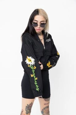 BROKEN PROMISES Outerwear Hell Of A Ride Cropped Jacket 15 BROKEN PROMISES Outerwear Hell Of A Ride Cropped Jacket