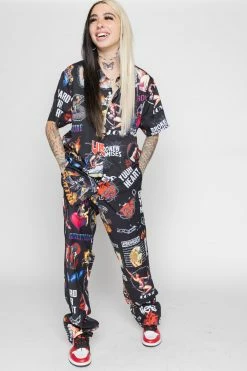 BROKEN PROMISES Bottoms Guilty Pleasure Skate Pant Black 45 BROKEN PROMISES Bottoms Guilty Pleasure Skate Pant Black