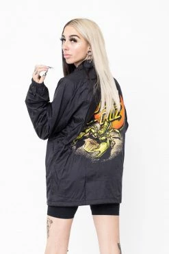 BROKEN PROMISES BP X SC Stinger Coaches Jacket Blk 15 BROKEN PROMISES BP X SC Stinger Coaches Jacket Blk