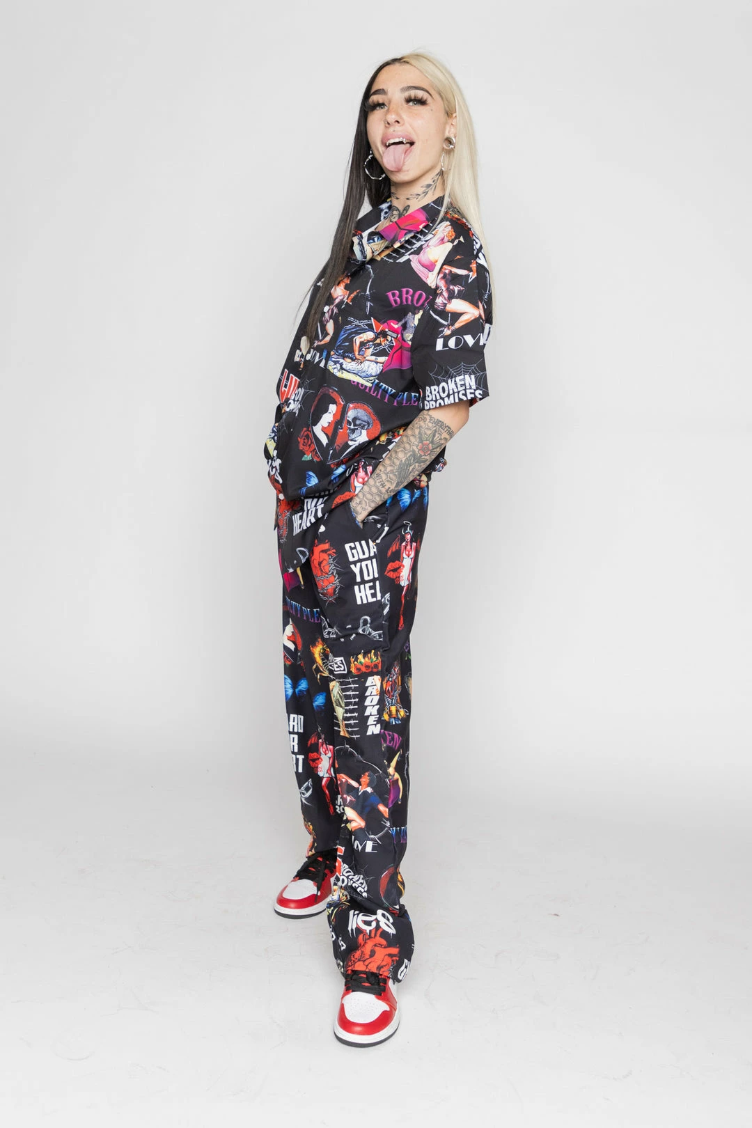 BROKEN PROMISES Bottoms Guilty Pleasure Skate Pant Black 19 BROKEN PROMISES Bottoms Guilty Pleasure Skate Pant Black