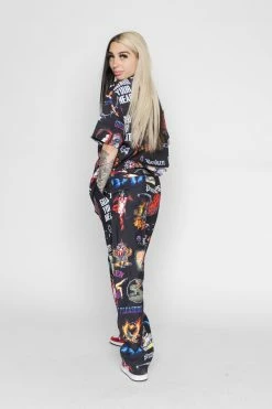 BROKEN PROMISES Bottoms Guilty Pleasure Skate Pant Black 43 BROKEN PROMISES Bottoms Guilty Pleasure Skate Pant Black