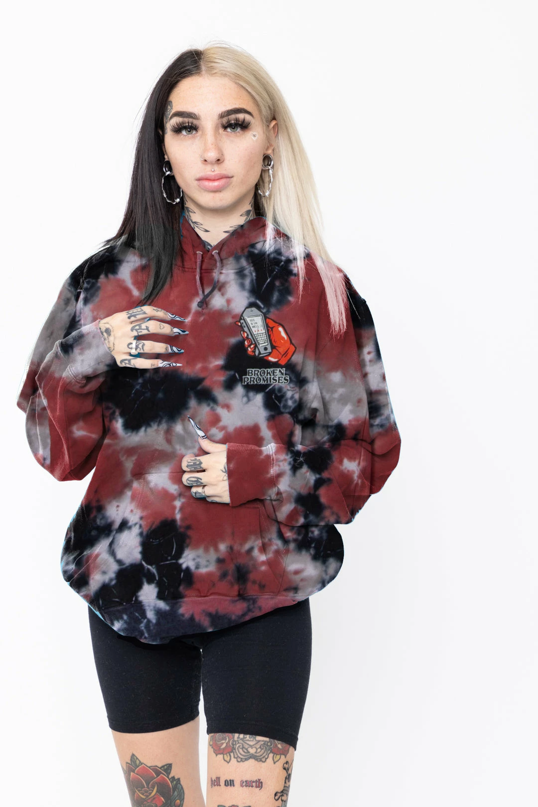 CASH Lucky Lucifer Blood Dye Hoodie 4 CASH Lucky Lucifer Blood Dye Hoodie