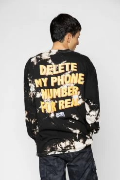 CASH Delete My Number L/S Bleach Wash