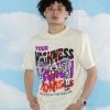 BROKEN PROMISES Love Trip Tee Natural - BPxYH 1 BROKEN PROMISES Love Trip Tee Natural - BPxYH