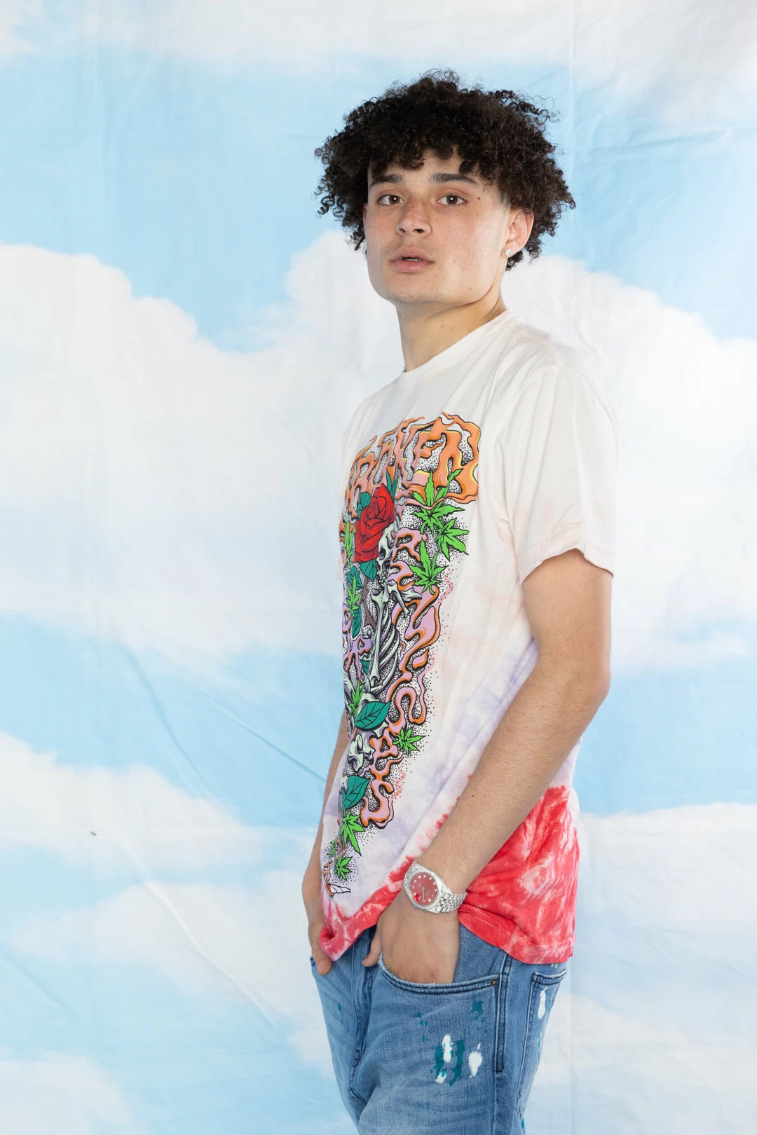 BROKEN PROMISES Up In Smoke V-Dye S/S Tee - BPxYH Shirts 17 BROKEN PROMISES Up In Smoke V-Dye S/S Tee - BPxYH Shirts