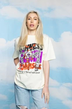 BROKEN PROMISES Love Trip Tee Natural - BPxYH