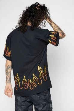 BROKEN PROMISES Shirts Cobra SST Black - BP X Hot Stuff