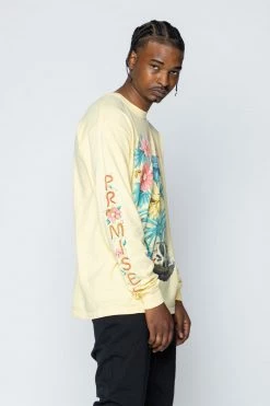 BROKEN PROMISES Lovely Decay L/S Yellow Shirts