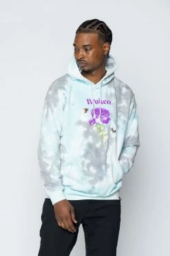 CASH Happy On The Outside Crystal Wash Hoodie Hoodies