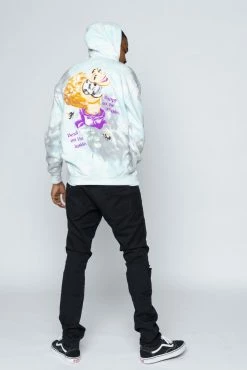 CASH Happy On The Outside Crystal Wash Hoodie Hoodies