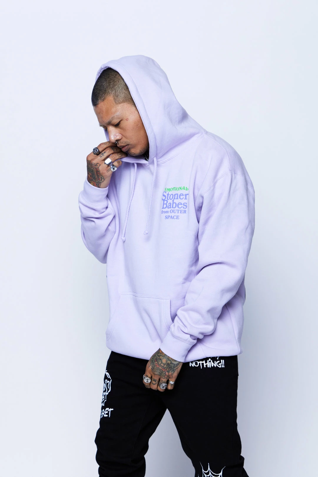 CASH Hoodies BP X Alienlabs Outer Space Hoodie Lavender 7 CASH Hoodies BP X Alienlabs Outer Space Hoodie Lavender