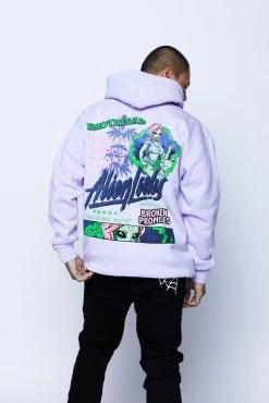 CASH Hoodies BP X Alienlabs Outer Space Hoodie Lavender