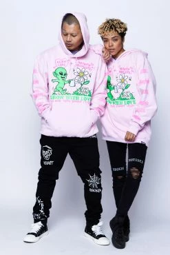 CASH Hoodies BP X Alienlabs Grow With Love Hoodie Pink