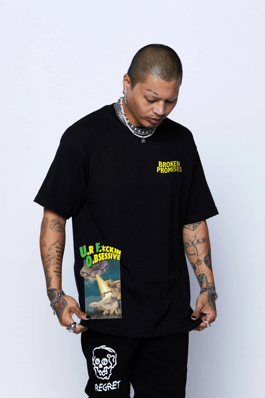 CASH UFO Tee Black Shirts 4 CASH UFO Tee Black Shirts