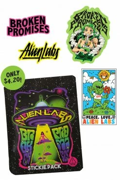 CASH BP X Alien Labs Stickie Pack