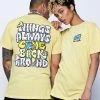 CASH Back Around Tee Yellow Shirts