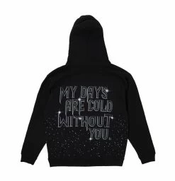 CASH Hoodies Days Are Cold Paint Spatter Hoodie